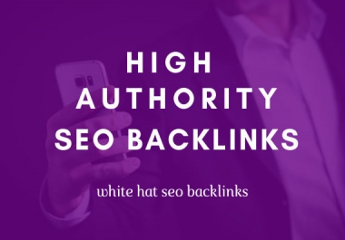 I will do 200 high domain authority SEO profile backlinks.