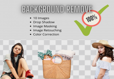 High quality Background Remove within 24hrs 10pcs With Guarantee.