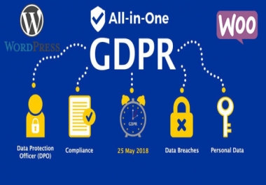 I will install GDPR for your WordPress website