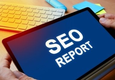 I will provide seo report and competitor analysis for your website