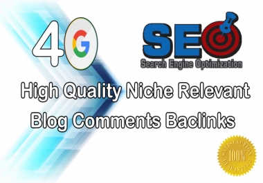 I will do 40 Niche Relevant Blogcommenting Backlinks with High Da Pa