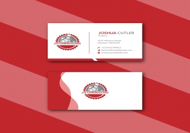 I will do Professional dual sided business card design