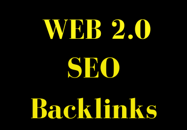 I will create Web 2.0 SEO Backlinks From High DA Sites