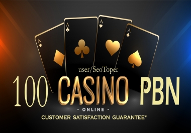 2021 Latest Buy 3 Get 1 free 100 CASINO,  GAMBLING,  POKER related high quality pbn backlinks