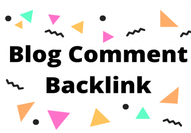 Get 30 High Quality Blog Comment DoFollow backlinks on DA 30+