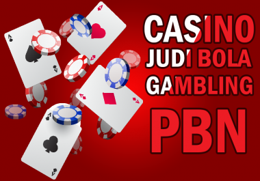 Provide 80 Casino Judi Bola Poker PBN Backlinks