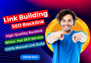I will do link building for rank your website with expert SEO