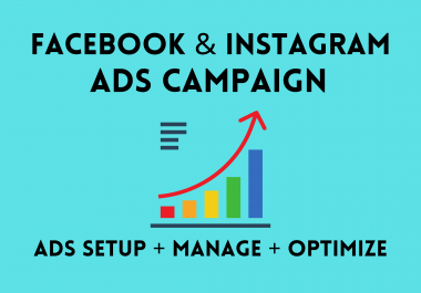 I will be facebook ads manager for your business