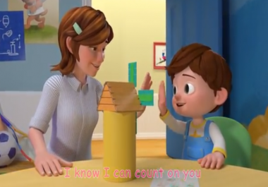 i will do 3d animation video character and cartoon music video