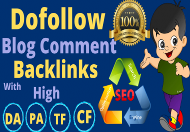 I will do 70+ dofollow blog comments backlinks for your website