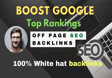 i will do monthly off page SEO backlinks service,  high da white hat link building