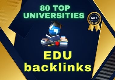 80 High Quality Powerful EDU Backlinks From Top Best Universities List
