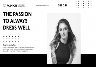 I will design professional web banner,  slider,  fb ad,  flyer and email banner