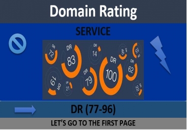 I will do DR 77-96 DoFollow 45 Backlinks for rank your website to go to the first page