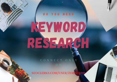 I will research keywords and competitor analysis for you