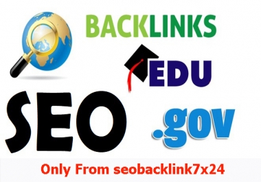 20 EDU & GOV Dofollow High Authority Backlink