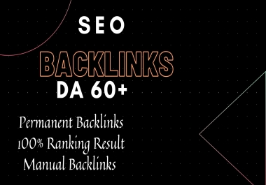I will build high authority dofollow backlinks off page SEO white hat manual