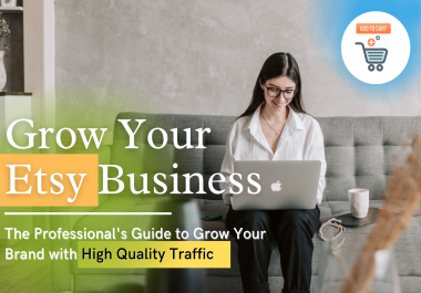 USA targeted,  Etsy shop,  promotion to boost your SEO traffic and SALES