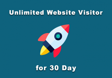 Unlimited Real Human USA Website traffic for 30 day