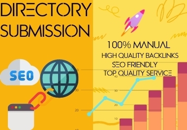 I will do 100+ SEO friendly high quality live Directory Submission to rank up website