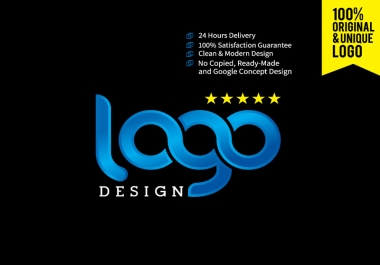 I will Do Minimalist and Creative Logo Design