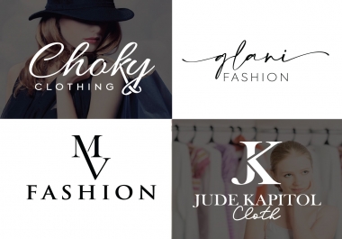 Do Luxury Fashion Clothing Brand Logo Design