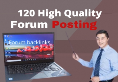 I will create High Quality Forum backlinks general and niche