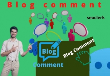 I will create High Quality 100 backlinks by using blog comments