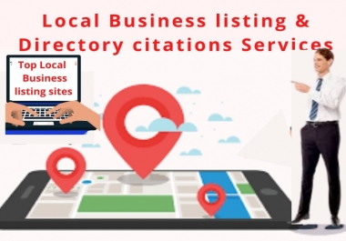 I will do 50 local business directories and local citations