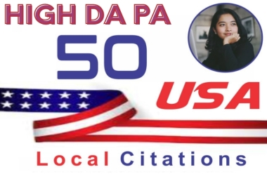 I will do top 40 USA local citations and business directory submission