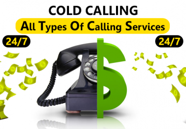 I will do do cold calling and schedule appointments for you