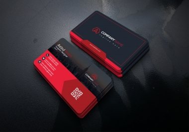 I will Design Professional Modern Business Card.