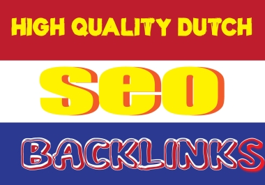 I will do 30 unique high quality dutch seo link building backlinks