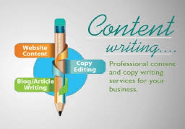 I will write a capturing content for your blog in a minute