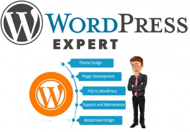 I will develop mobile responsive wordpress website