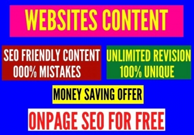 I will be SEO content writer and blog post writing manager with onpage optimization