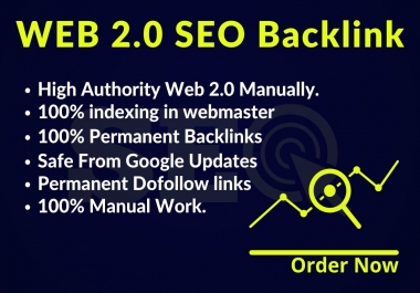 I will create 20 do follow web2.0 contextual backlink...