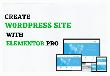 I will develop wordpress website or blog with divi or elementor pro