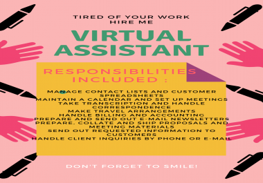 Virtual Assistant Customer Service Cheapest and Hard Working 40+ hours per week