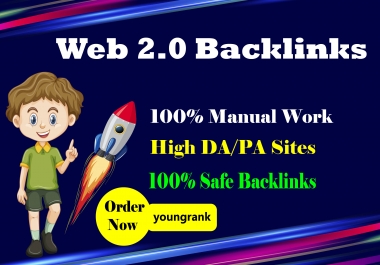 create 800 web 2.0 backlinks from high authority website with login information
