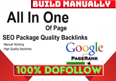 create 3500 dofollow SEO backlinks link building to rank google