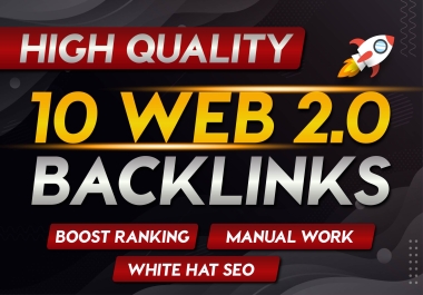 Rank Your Site With 10 Top Quality Authentic Web 2.0