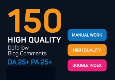 I Will Do 150 Blog Comments Dofollow Links Low OBL High Da Pa
