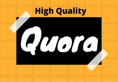 guaranteed traffic your website by 30 Orginal Quora Answers with Backlinks