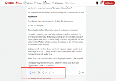 Get 15 HQ Quora answer with guaranteed traffic