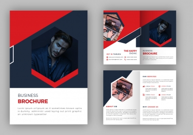 Design bi-fold brochure & tri-fold brochure within 12 hours.