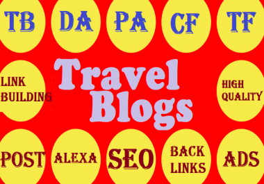 Write and publish a guest post on the best discover travel blog to ranking on Google