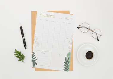 Create a custom planner,  journal,  calendar or ebook
