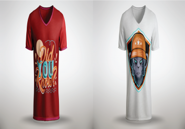 create bulk t shirt design or typography with in 12 hours