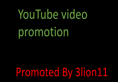 Super fast YouTube account & video growth service by 3lion11